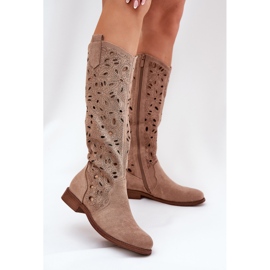 S.Barski AVOKUVAT KORKEET HY51-176 BEIGE 2