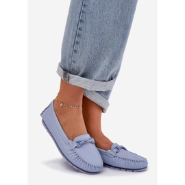 S.Barski Litteä nahkapäällyste, jossa S. Barski LR51-547 sininen koriste 1