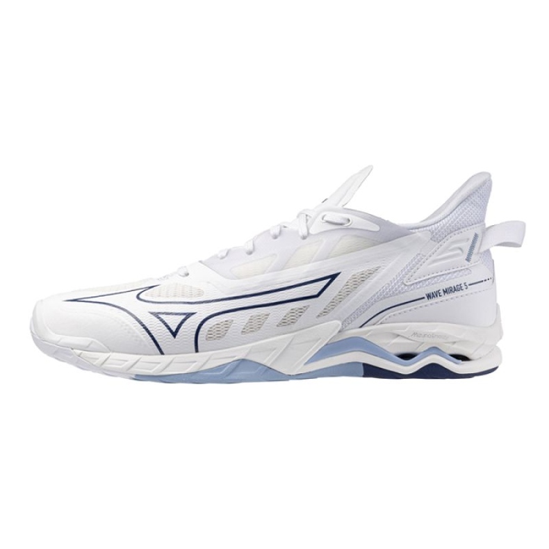 Mizuno Wave Mirage 5 X1GA235097 Lentopallokengät valkoinen 1