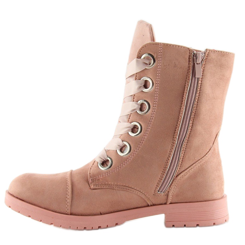 AB-8 vaaleanpunaiset työsaappaat vaaleanpunainen 1