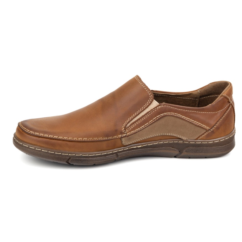 Olivier Slip-on 283GT Camel Brown Shoes ruskea 1