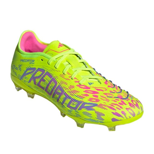 Adidas Predator Pro FG JH6467 jalkapallokengät keltainen 1