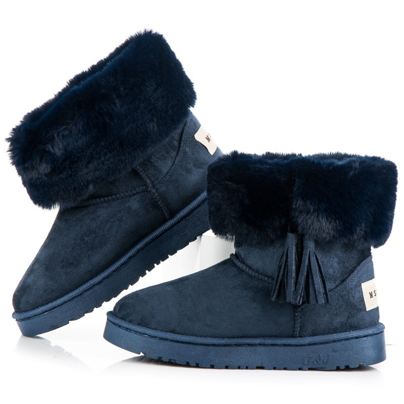 Bella Paris Mukluki hapsuilla laivastonsininen 1