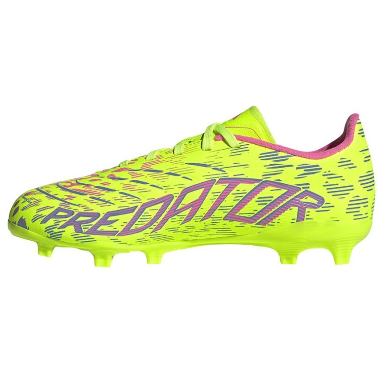 Adidas Predator League FG/MG ID3748 jalkapallokengät keltainen 1
