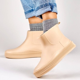 Naisten mattabeiget Wellington-saappaat YJ-7-2BE 1