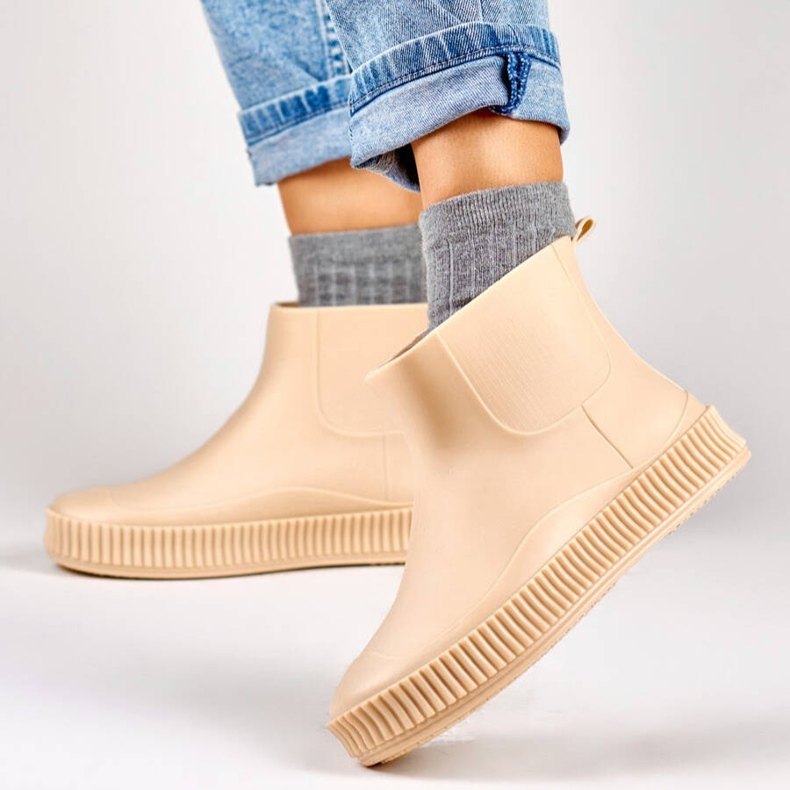 Naisten mattabeiget Wellington-saappaat YJ-7-2BE 1