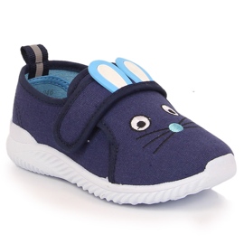 Tyttöjen Atletico hiiren tarranauhalenkkarit sininen 2