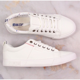 Valkoiset matalat tennarit Big Star KK274005 valkoinen 1