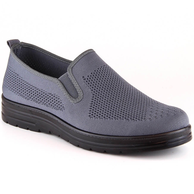 Grey News 1022 miesten slip-on kengät harmaa 2