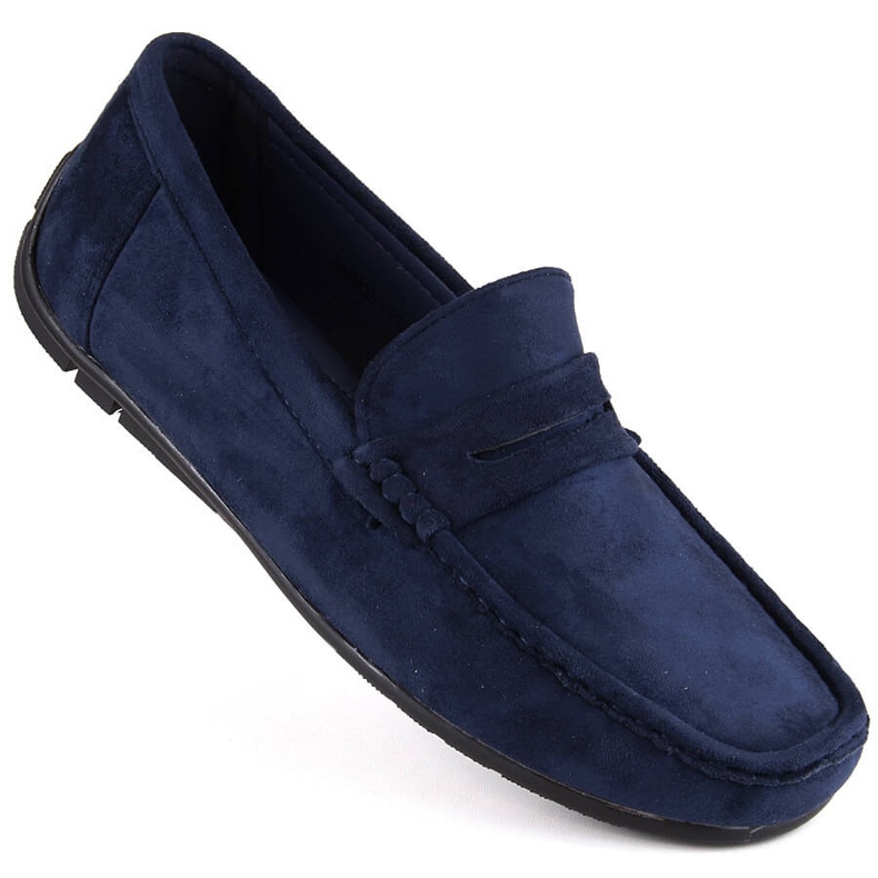 News Mokkakengät, miesten slip-on mokasiinit, tummansininen Unisoft 7710 1