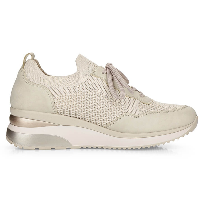 Mukavat naisten kiilaurheilukengät, beige Remonte D2406-60 1