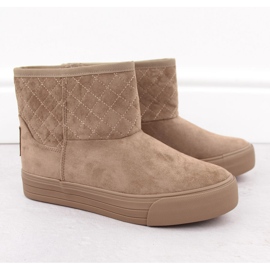 Naisten muklukkisaappaat, beige Big Star OO274A524 2