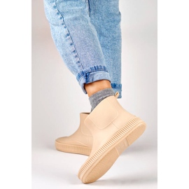 Naisten mattabeiget Wellington-saappaat YJ-7-2BE 2