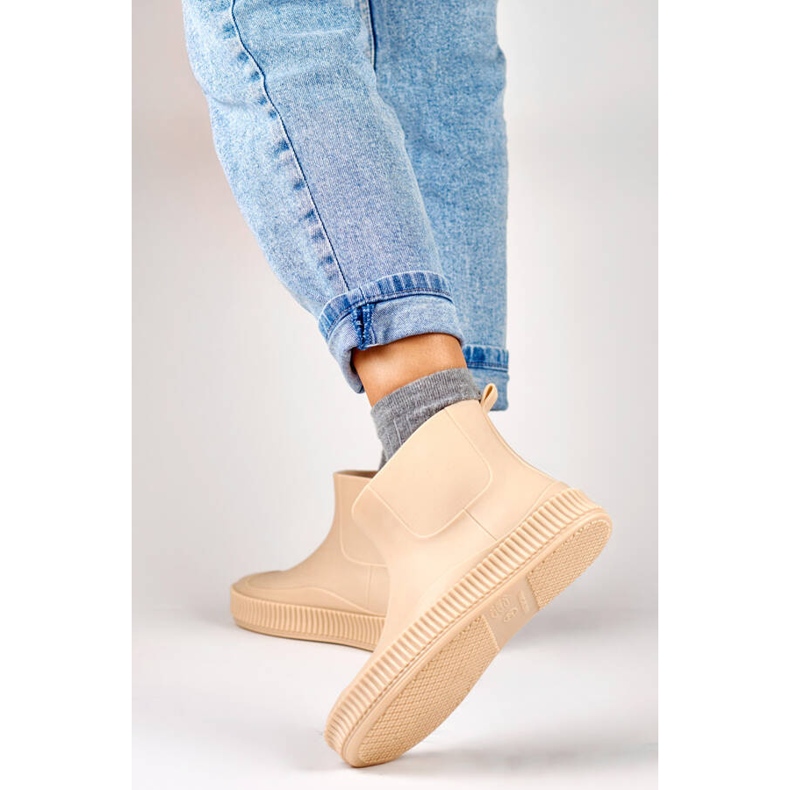 Naisten mattabeiget Wellington-saappaat YJ-7-2BE 2