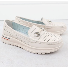 AVEUTTO Nahkakengät, beige -leipät Vinceza 95331 2