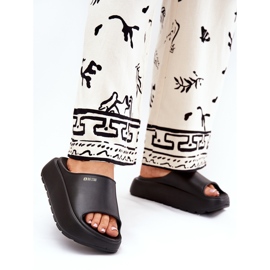 Naisten vaahtomuodot Big Star RR274A567 Black Platformissa musta 2