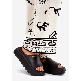 Naisten vaahtomuodot Big Star RR274A567 Black Platformissa musta 1