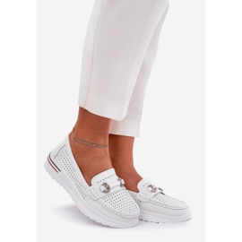 Openwork Vinceza Natural Ballerinas 95331 Valkoinen 1