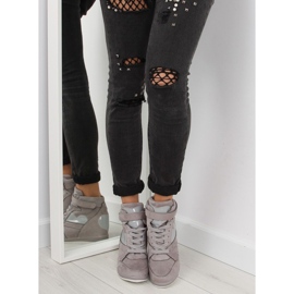 Harmaa Naisten harmaat tennarit 1542 harmaa 1