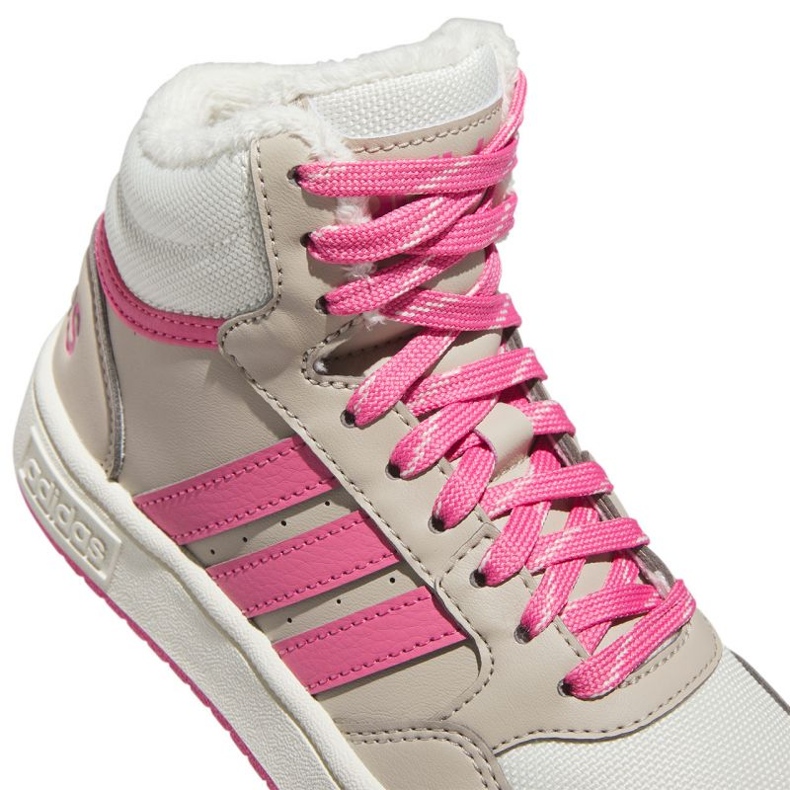 Adidas Hoops Mid 3.0 K IF7739 kengät beige 5