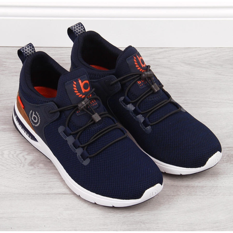 Miesten urheilukengät laivastonsininen bugatti jj153028 1