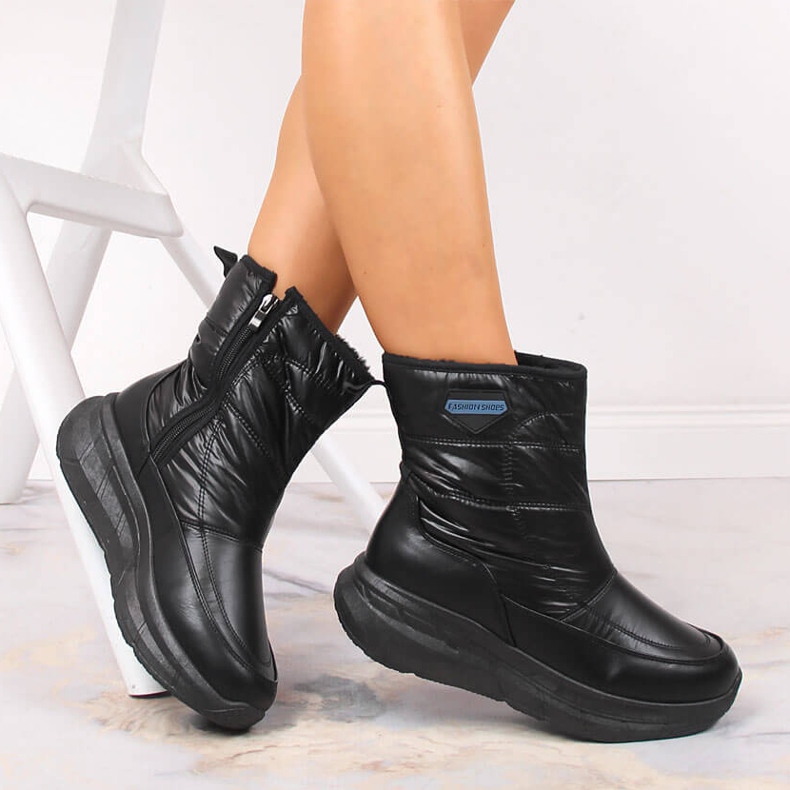 Mustat Filippo mustat eristetyt urheilulliset naisten lumisaappaat 2