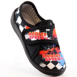 Nazo N019SAW pojan tennarit päiväkotiin, mustat 1