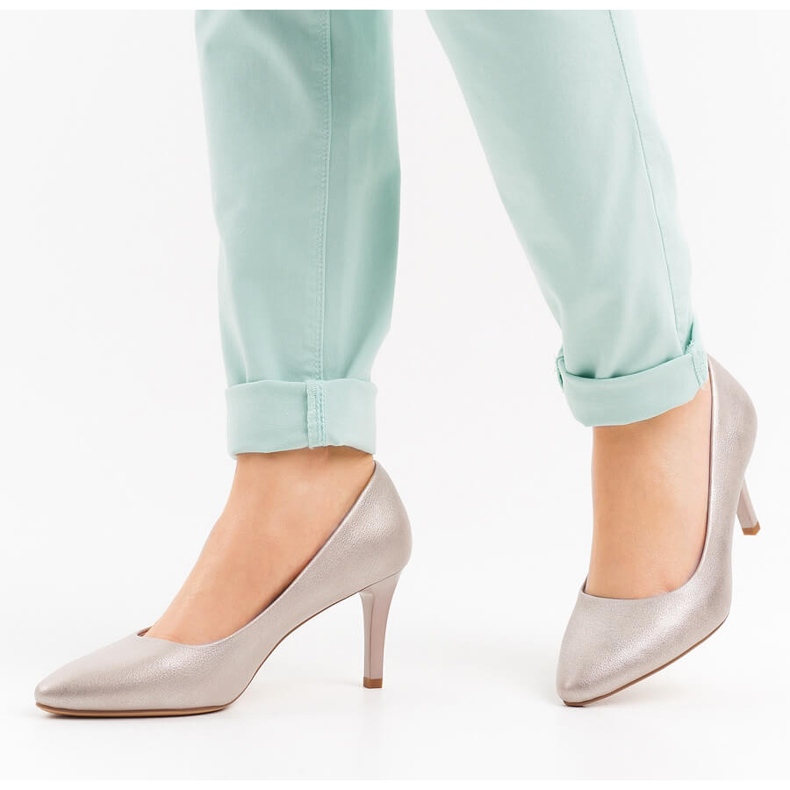 Sergio Leone 1336 naisten kultaiset pumput kultainen 1