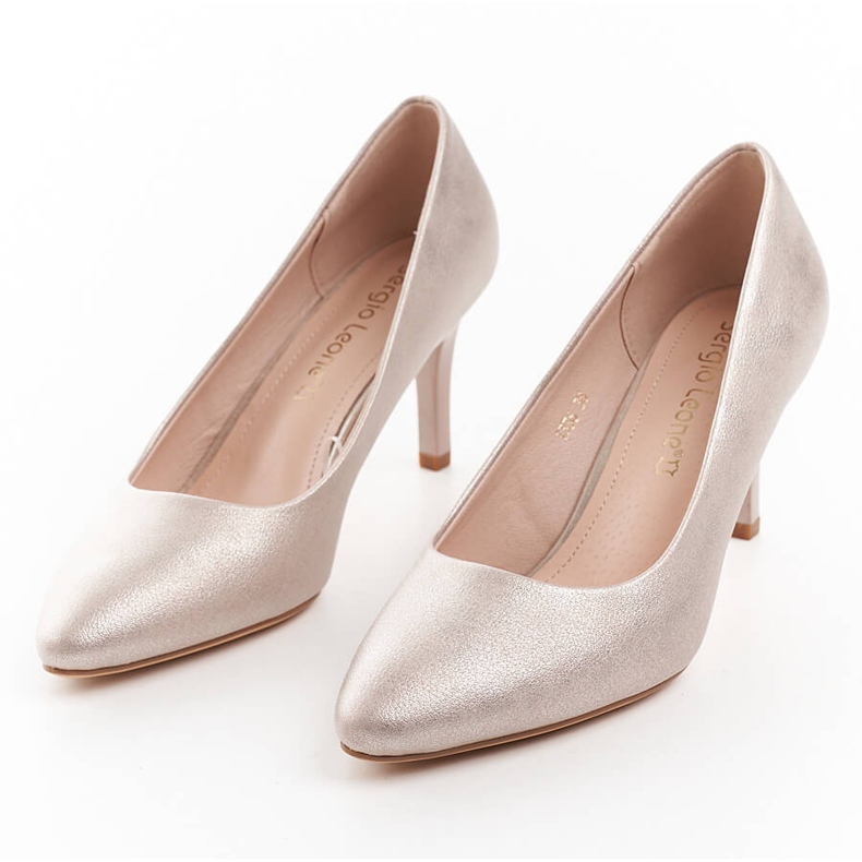 Sergio Leone 1336 naisten kultaiset pumput kultainen 2