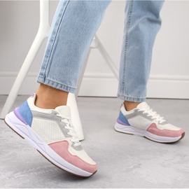 Naisten moniväriset nauhalliset urheilukengät Atletico WY23593 monivärinen 2