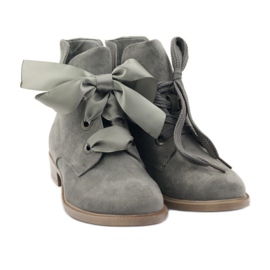 Harmaa Sergio Leone 300 naisten saappaat 4