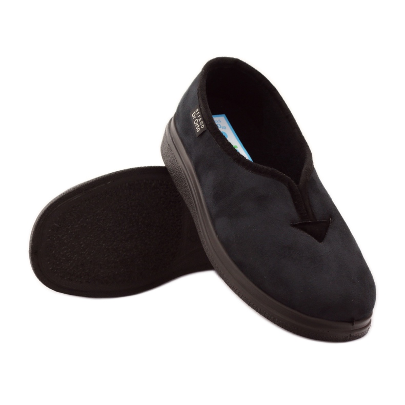 Befado naisten kengät mokasiinit Dr.Orto tossut musta 3