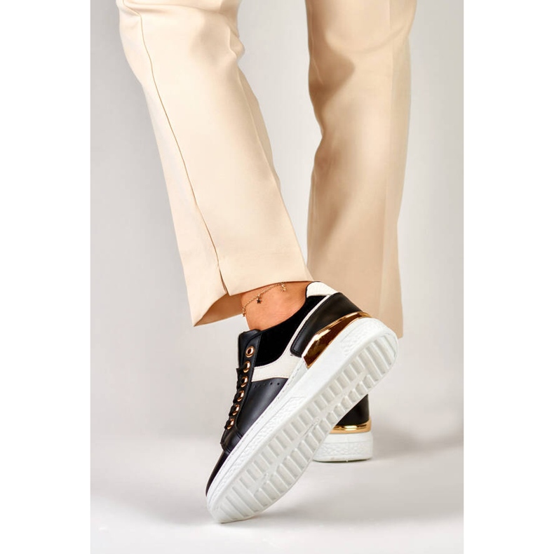 Naisten alustalenkkarit, mustat JF3060B 2