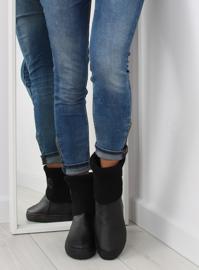 Mustat saappaat villaisella päällisellä musta NB30 musta II-GAT 2