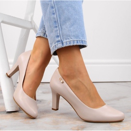 Beiget matalakorkoiset pumput Sergio Leonelta 2