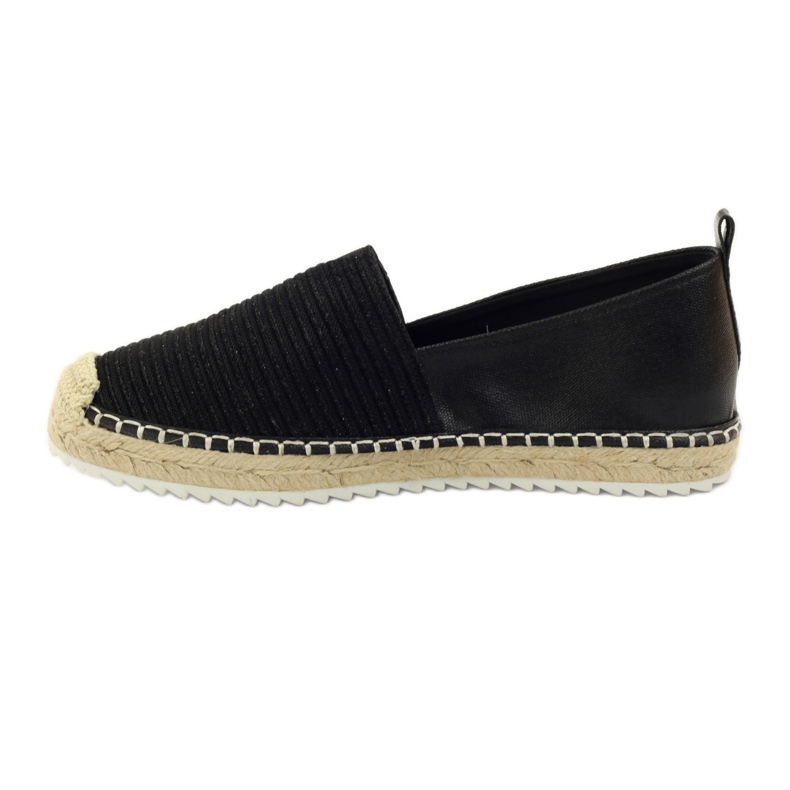 Ballerinat espadrillit Big Star 274196 musta ruskea 2