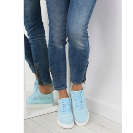 Siniset mokkanahkaiset naisten tennarit NB171P Siniset sininen 1