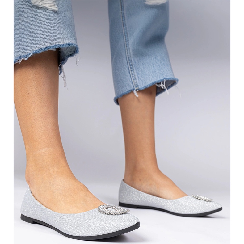 Hopea naisten glitter -balleriinit zirkoneilla 1