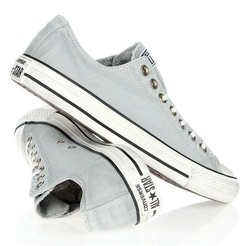 Converse Naisten lenkkarit keskustelevat Chuck Taylor Ox 142229f harmaa 4