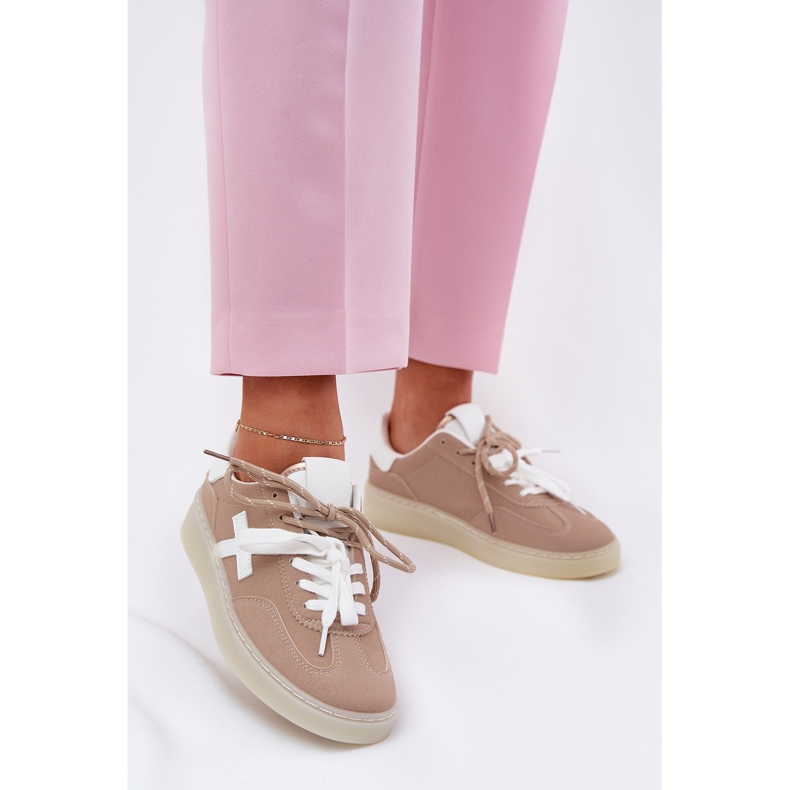 Matala naisten urheilukengät beige 2