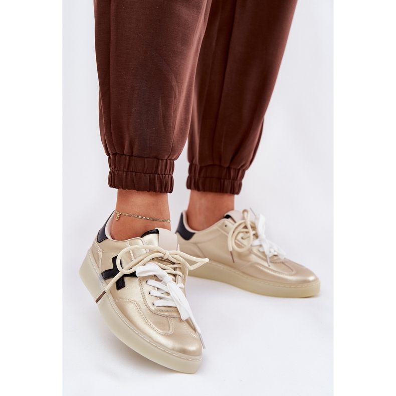 Matala naisten urheilukengät kultaiset kultainen 2