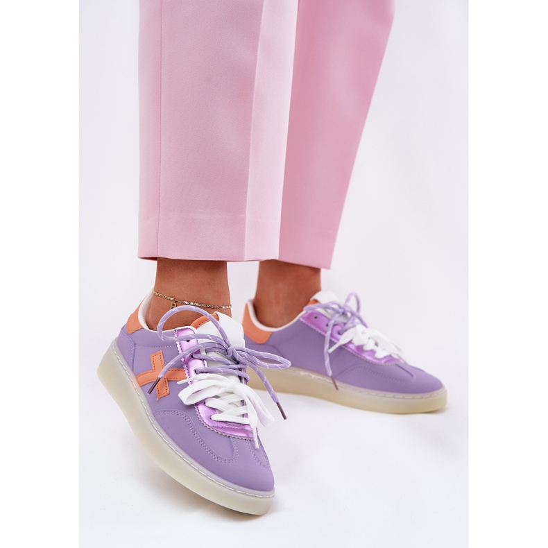 Matala naisten violetti urheilukengät 2