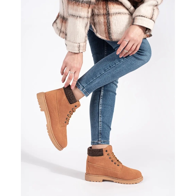 Original Walkman Shoes Kamelinnahka -ankkurit ruskea 1