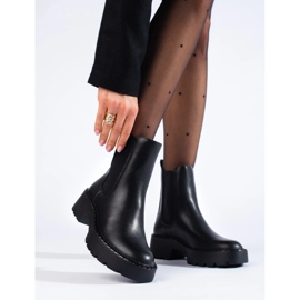 Chelsea saappaat Sergio Leonen alustalla musta 1