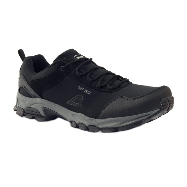 American Club Urheilullinen amerikkalainen vedenpitävä softshell musta 1