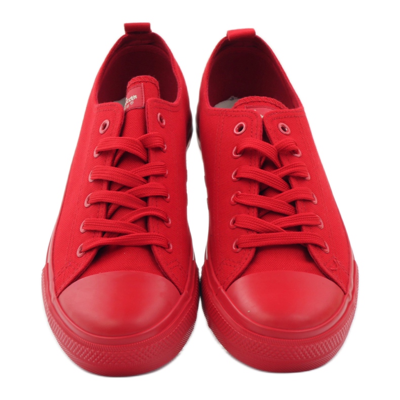 American Club LH06 sidottu lenkkarit punainen 4