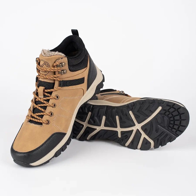 Vico Ruskeat eristetyt miesten saappaat 1