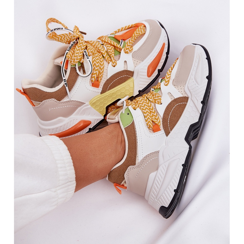 Lenkkarit Naisten urheilukengät, joissa on kaksinkertainen monivärinen 2