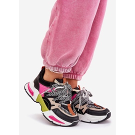 Lenkkarit Naisten urheilukengät kaksoisnauhalla musta 1