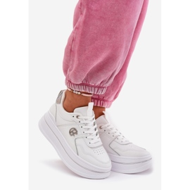 Naisten urheilujalkineet, valkoiset valkoinen 1